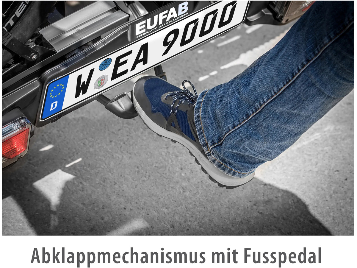 Eufab Fahrradträger Finch für 3 Fahrräder